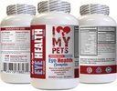 나는 내 PETS LLC 개 눈 보충을 사랑 - 개 눈 건강 단지 - 프리미엄 공식 - Vet 권장 - 개 Lutein - 1 병 (60 치료)