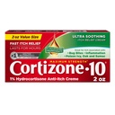 Cortizone-10 최대 힘 매우 Soothing Itch 기복 크림, 1% Hydrocortisone, 벌레 조금, Rash, Eczema, Psoriasis, Poison Ivy, 오크, Sumac & 더 많은 것, 2개 oz를 위한 반대로 Itch 크림