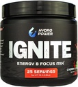 Hydro Power Ignite Energy & Focus Mix | 체리 라마이드 - 25 서빙 파우더