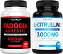 Fadogia Agrestis Extract (60 Count) 최대 강도 - 운동 성능 및 근육 질량 지원 및 L Citrulline (240 Count) L Arginine & Nitric Oxide for Performance for Workouts - Vegan & USA Made