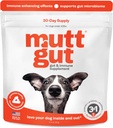 All-Natural 3-in-1 Dog Probiotic, Prebiotic 및 Postbiotic 보충 분말 - 135 억 CFUs, 항 Diarrhea, 소화 효소 및 산화 방지제 (60g)를 가진 개를위한 Probiotics