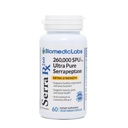 Serra-RX 260,000 SU Serrapeptase -Acid-Resistant Proteolytic Systemic Enzyme, Non-GMO, Gluten Free, Vegan, 지원 Sinus, 면역력, 60 Veg 캡슐