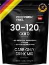 정밀 연료 PF Carb 음료 믹스 - 에너지, 채식, 리터 당 120g Carbs에 대한 높은 탄수화물 분말 - Mild Citrus 풍미 (1 팩)