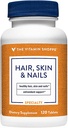 비타민 Shoppe 헤어, 피부와 손톱, Biotin 400MCG, 건강한 활력 헤어, 건강한 피부 및 강한 손톱 (120 정제)에 대한 지원