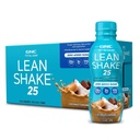 GNC Lean Shake 25 Protein Shake, Clinically Proven Weight Management, 식사 교체, 25g Protein with Zero Added Sugar, 음료, 코코넛 카라멜, 12 팩