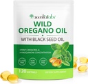 Oregano Softgels의 기름, 120 조사 Oregano 기름 보충교재 캡슐, 까만씨 기름 200mg, 유기 Oregano 기름 추출물, 비 GMO, 글루텐 자유로운을 가진 Oregano의 1 6000mg 기름에서 2