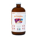 LIQUIDHEALTH 여성 & 남자를 위한 32 Oz 비타민 B 복잡한 액체 Multivitamin, 최고 B 복잡한, B1, B2, B3, B5, B6, 메틸 B12 액체, Folate & Biotin를 가진 메가 B 비타민 에너지 보충교재 - 미국에서 만드는