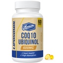 Liposomal CoQ10 Ubiquinol 600mg Softgels|슈퍼 흡수 Ubiquinol CoQ10 보충교재|코네이트메 Q10의 강력한 활동적인 산화 방지제 모양|Heart 기능 & 에너지 생산|60 Softgels