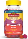 성격은 아이 첫번째 섬유 Gummies, Digestive 건강 지원을 위한 섬유 보충교재, 60 Gummies, 30 일 공급을 만들었습니다