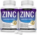 아연 보충 50mg Immune 지원 - 순수한 자연적인 산화 아연은 Immune 체계, 피부 & 산화 방지제 지원, 남자 여자를 위한 높은 Potency 면제 승압기, 100개의 정제를 밀어줍니다