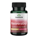 Swanson Resveratrol - 더 높은 효능 250 밀리그램 30 캡슐 (1 팩)