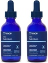 Trace Minerals Liquid Ionic Selenium - 매일 면역 지원을위한 고 흡수 셀렌 보충 - 호르몬 및 산화 방지제 지원 - 글루텐 - 무료 - Vegan - Non-GMO - 2 fl oz (96 서빙, 2 팩)
