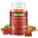 Ceylon Cinnamon Gummies, Berberine, Turmeric, Apple Cider Vinegar, Bitter Melon, Chromium - 60 조사를 가진 Ceylon Cinnamon 2400mg