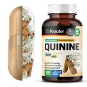 다리 크림 캡슐에 대 한 BIO KRAUTER Quinine 500 mg - 100 카운트 - Cinchona Bark 분말 - Quinine 캡슐 - 채식주의자, 아니 필러