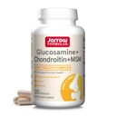 Jarrow Formulas® Glucosamine + Chondroitin + MSM 캡슐, 비타민 C 및 만화, 30 캡슐, 120 일 공급과 공동 지원 보충