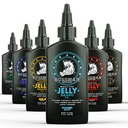 Bossman Jelly Beard Oil Variety Pack - Beard Grooming Care and Growth Kit - 모든 6 Beard Jelly Oil Scents - 미국에서 만든