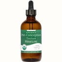 허브 Lore Organic Pre-Conception Tincture - 여성을위한 알코올 무료 액체 비료 지원