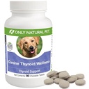 개를위한 천연 애완 동물 Canine Thyroid Wellness Supplment - 90 Chewable 정제