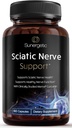 Sunergetic Premium Sciatic Nerve Support Formula - Benfotaimine, 알파 Lipoic Acid (ALA) 및 Meriva Turmeric과 Sciatic Nerve Supplement - Sciatic Nerve Health & Joint Comfort - 60 캡슐 지원