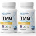 Puregen Labs TMG 750 mg – [고전력] Trimethylglycine 보충교재 – Encourages 건강한 Homocysteine 수준, 비 GMO, 아니 글루텐 및 낙농장 | 미국에서 만든 - 2 팩 - 총 240 채식 캡슐