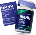여성을 위한 고순도 NMN 보충교재 대안: Liposomal NMNH + Trans-Resveratrol + TMG | Boosts NAD+ 수준, 세포 재생 & 레이디언트 피부 - 60 일 노화 방지 공식