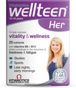 Vitabiotics Wellteen 그녀의 - 청소년과 젊은 여성을위한 영양 지원 13-19 - 30 정제
