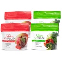 JuicePlus+ 과일 & 야채 혼합 연약한 Chews - 맛있은 Vegan 과일, 성인 & 아이를 위한 Veggie 거미 비타민 - 4 달 공급 4 팩 (2 각 맛의)