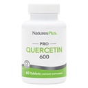 자연 플러스 PRO Quercetin 600 mg - 60 정제 - 비 GMO, Vegan & 글루텐 무료 - 60 서빙