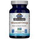 생명 박사의 정원 공식화 고급 오메가 물고기 기름 - 레몬, 1,290mg EPA, Triglyceride 모양에 있는 DHA + DPA, 궁극적인 두뇌를 위한 단 하나 근원 오메가 3 보충교재 & 심장 건강, 비 GMO, 60 Softgels