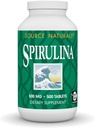 Source Naturals Spirulina - 면역 시스템 지원 - 500 정제