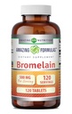 Amazing Formulas Bromelain 500 Mg (300 GDU) | 정제 보충 | Non-GMO | 글루텐 프리 | 미국제 (1 팩 | 120 개)