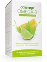 Coromega 오메가 3 물고기 기름 보충교재, Softgels, 레몬 Lime 풍미, 90 단 하나 Serve Squeeze 소포 보다는 3X 더 나은 흡수를 가진 Omega-3s의 650mg