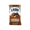 Laird Superfood Functional Protein Bar, Protein Bar는 실제 재료, 기능성 버섯 10g 식물 기반 단백질, 6g 섬유, 더블 초콜릿 땅콩 버터, 10 개 (팩 1)