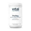 Vital Nutrients ProVeg Organic Pea Protein 524g | Vegan Pea Protein Powder | 23g Protein per 서빙 | 자연적인 바닐라 맛 | 글루텐, 낙농장, 소이 무료 | 비 GMO | 16 서빙