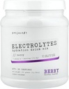 프로젝트 #1 Electrolyte 음료 혼합 : 칼륨과 피트니스 용 유지 [90 서빙] (베리) | 최고의 전해질 분말 | Hydrate Electrolyte 음료 분말 | Hydration Powder