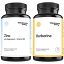 3-in-1 아연 Picolinate 마그네슘 글리세라이드 비타민 B6 + Berberine 1500mg HCl 보충교재 | Reproductive & Fertility 건강, 호르몬 균형, 면역 지원 | 30 일 공급