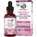 MaryRuth Organics USDA Organic Women's Wellness Liquid Herbal Supplements | 스팅 Nettle, Raspberry Leaf, Eleuthero Root, Chaste Tree Berry | 생리 지원 | 비 GMO, 비건