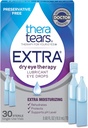 TheraTears Extra Dry Eye Therapy Preservative-Free는 건조한 눈, 30의 단 하나 사용 작은 유리병을 위한 눈 하락을 기름을 바르기