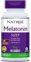 Natrol Time-Release Melatonin 5 mg, 편안한 수면을위한 다이어트 보충 *, 100 정제 (팩 2), 200 일 공급