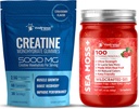 WELLNESS LABSRX Sea Moss Gel Strawberry 크레아틴 Gummies