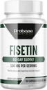Probase 영양 Fisetin Senolytic 보충교재 100mg 세포질 건강을 위한 높은 힘 60 일 공급