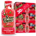 5 시간 ENERGY 탄 여분 힘, 베리 맛, 30 조사, 1.93 Fl Oz, 설탕 무료, 영 칼로리, 아미노산 및 필수 B 비타민, 규정식 보충교재, 느낌 경보 및 Energized, 230 mg 카페인