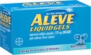 Naproxen 나트륨, 220mg (NSAID) 고통 Reliever/Fever 흡진기, 80 조사 (2의 포장)를 가진 알칼리성 액체 젤