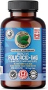 순수한 실험실 비타민 Bioactive Folic 산 1mg 느린 방출, 55 GR