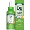 자연의 진실 비타민 D3 액체 | 5000 IU | 2 fl oz | Non-GMO와 글루텐 무료 보충