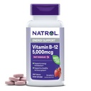 Natrol 비타민 B12 5,000 mcg, 빠른 용해 비타민 B12 보충교재는 건강한 신경계 및 에너지 대사, 200의 정제, 200 까지 일 공급을 지원합니다