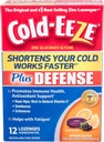 Cold-EEZE Plus Defense Cold-Shortening Lozenges, 12 Count, Cold Remedy, Elderberry 풍미를 가진 감귤류
