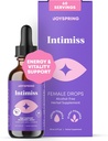 JoySpring 초본 리비도 여성 지원 – Horny Goat Weed and Ashwagandha Liquid Drops – Maca Root, Fenugreek, and Red Ginseng for Wellness and Vitality