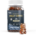 Shilajit Gummies 1000mg, 순수한 Himalayan Shilajit 보충교재, Trace 무기물에서 높은, 에너지 면역력 지원 - 60 조사