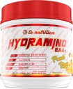Hydramino EAA + BCAA 분말 - 40의 서빙 - 회복, 힘, & Hydration, 7g BCAAs, 8g EAAs, 600mg 전해질 (생각, 복숭아 반지)를 위한 근본적인 아미노산 보충교재 & 전해질 분말